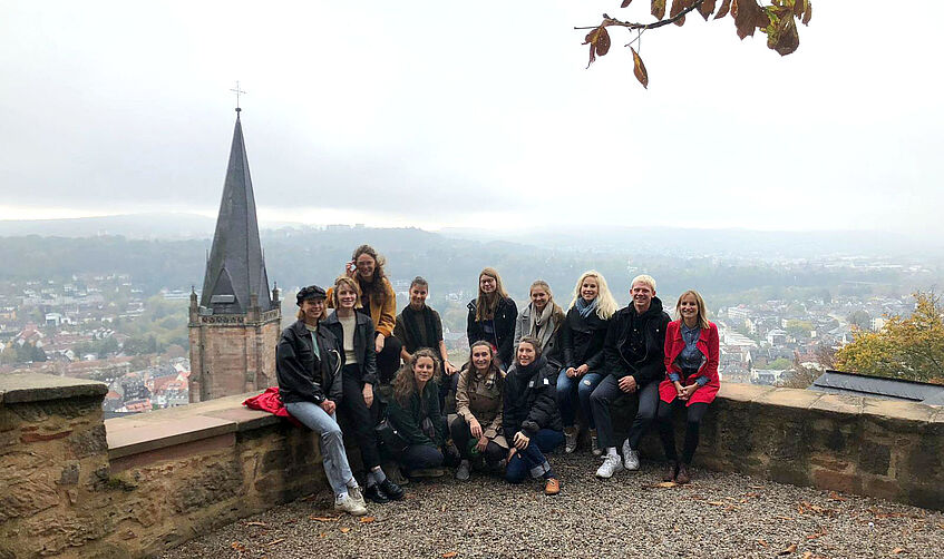 Studierendengruppe in Marburg